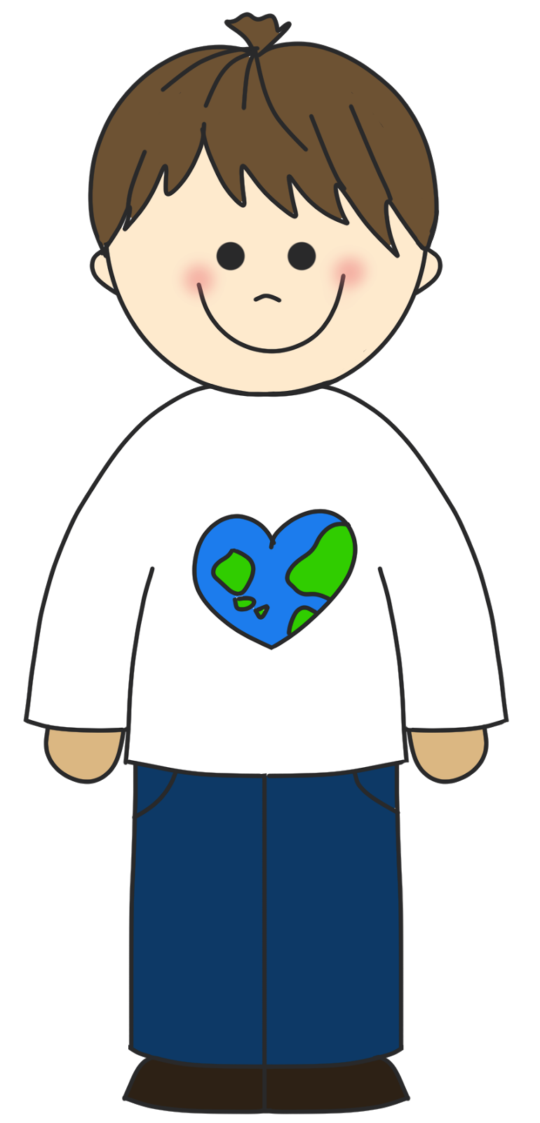 770x1600 Clipart Of Boy