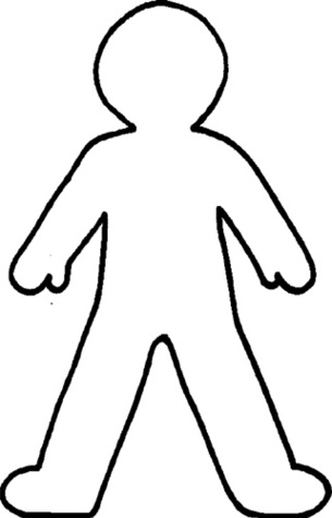 305x475 In Woods Outline Clipart