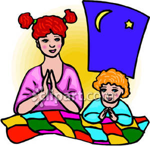 300x291 Night Prayer Clipart
