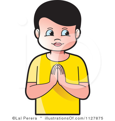 400x420 Praying Child Clipart