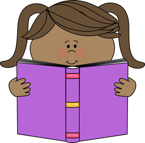 500x492 Little Girl Reading A Book Teaching Reading Girl