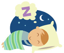 207x173 Clipart Of Children Sleeping