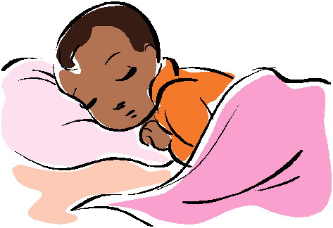 473x324 Sleeping Baby Clipart
