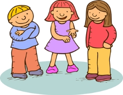 250x193 Talking Child Clipart