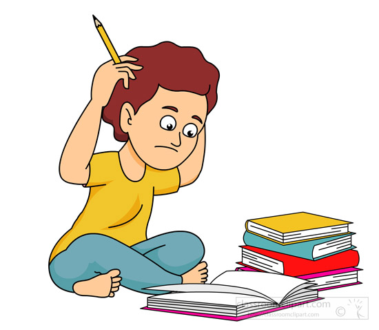 550x478 Student Thinking Clipart Free Download Clip Art