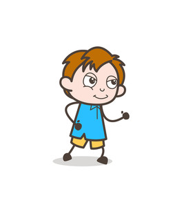 254x300 Clip Art Kid Walking