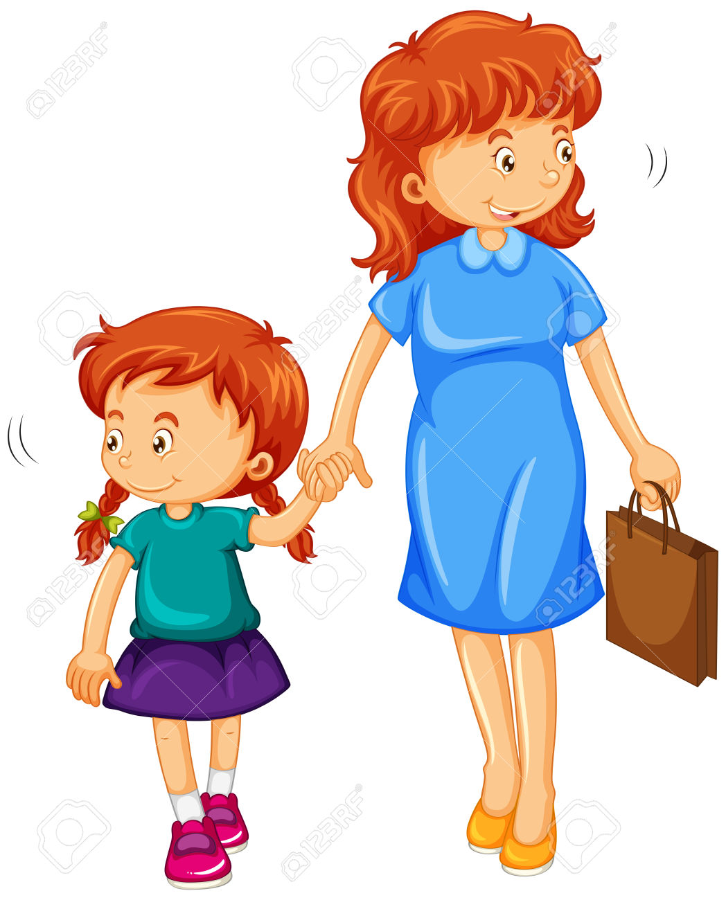 Child Walking Clipart | Free download on ClipArtMag