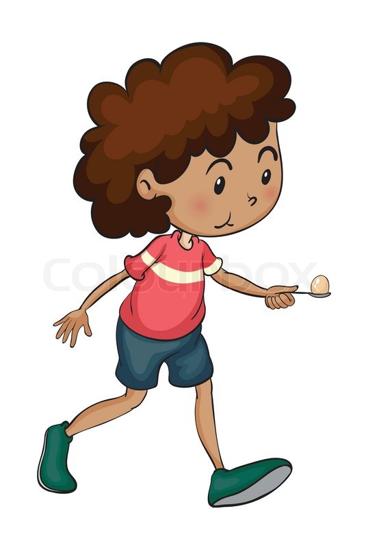 538x800 Boy Walking Stock Vector Colourbox