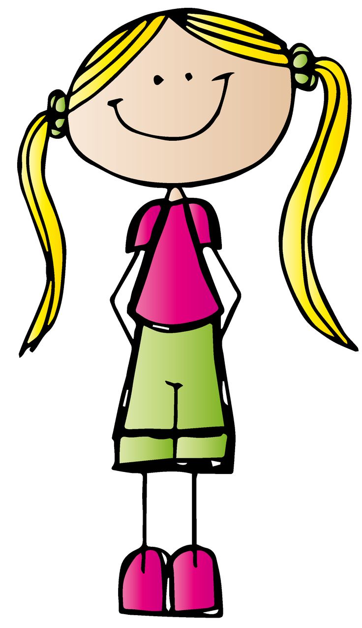 Child Writing Clipart