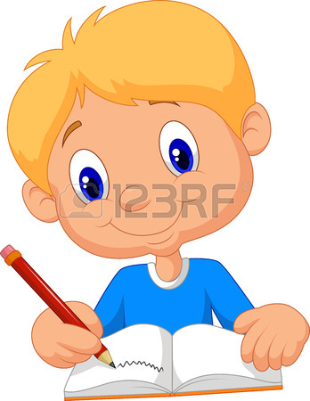 348x450 Illustration Of School Kids Studying In Classroom Royalty Free