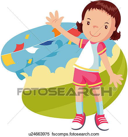 440x470 Clipart Of Athletic Meeting, Childhood, 6 13years Old, Pupil