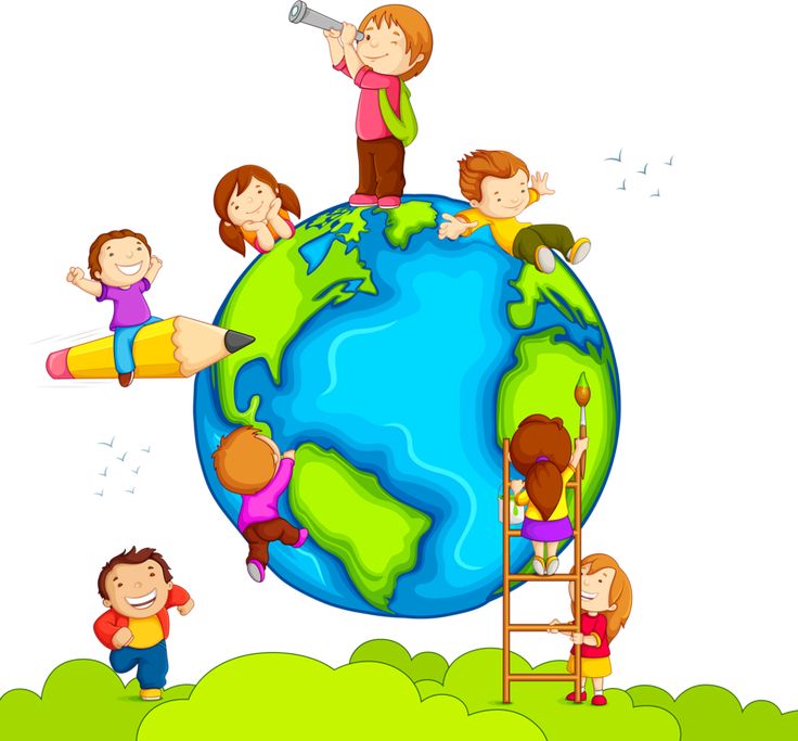 Children Around The World Clipart