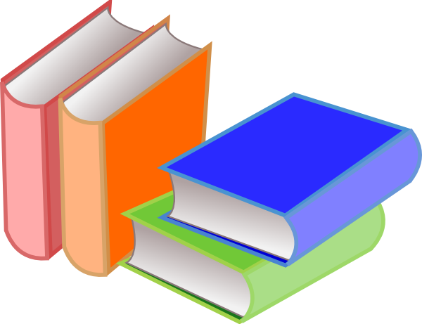 600x461 Books Clip Art
