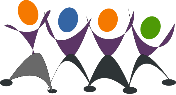 600x323 Dancing People Clip Art