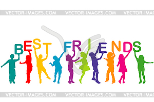 300x199 Holding Letters Building Words Best Friends