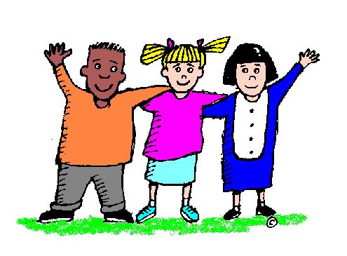 Children Helping Others Clipart