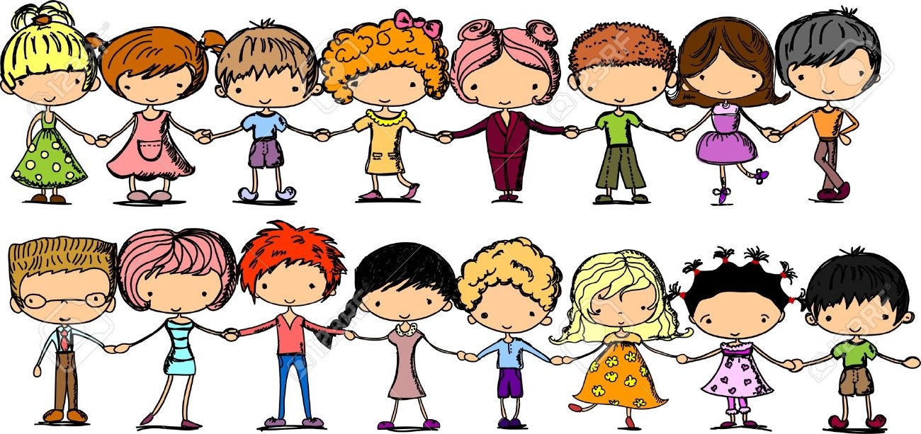 1300x613 Children Holding Hands Clipart