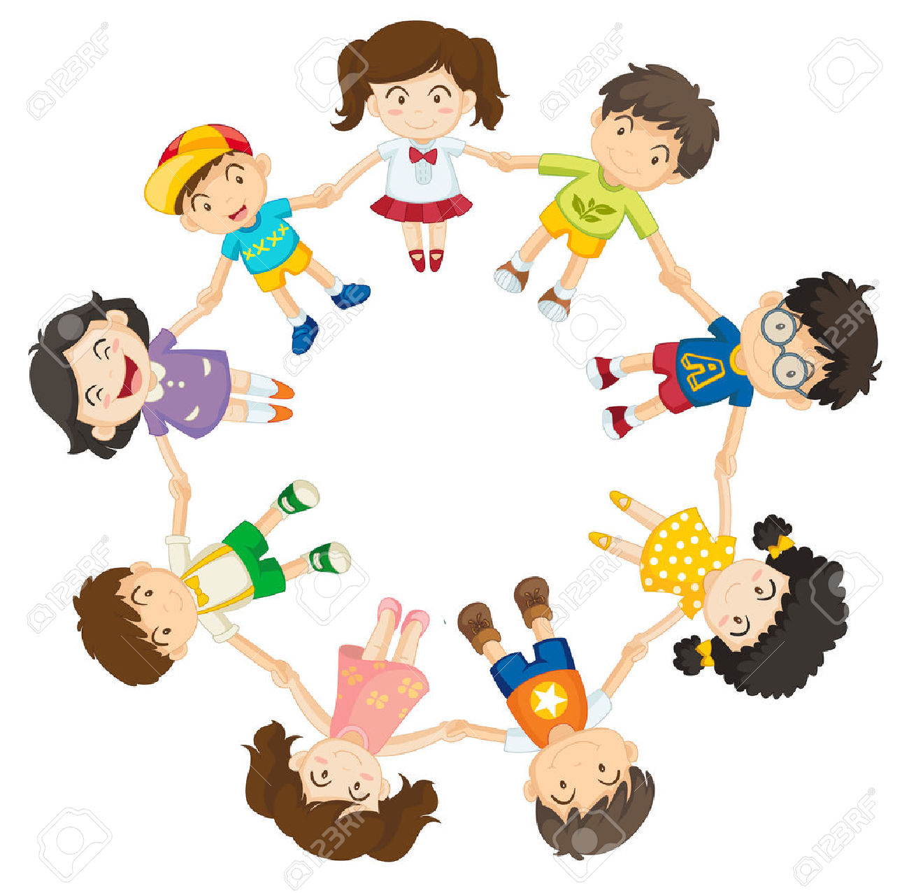 1300x1277 Children Holding Hands In A Circle Clipart, Free Children Holding
