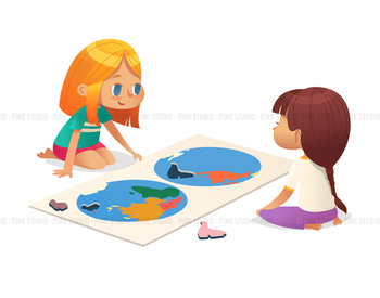 350x275 Children Learning Geography