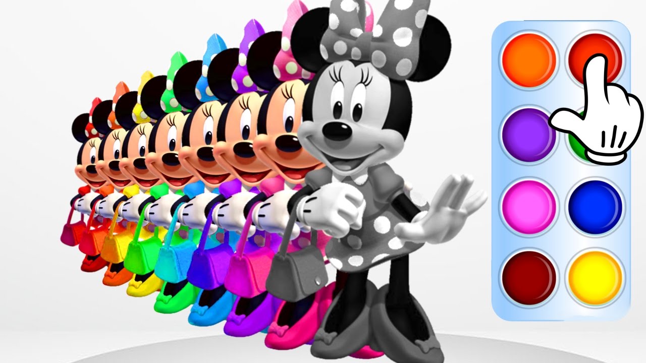 1280x720 Learn Colors With Minnie Mouse Handbag