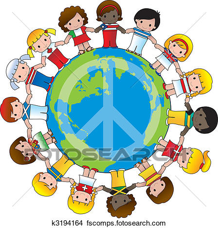 448x470 Drawings Of Global Children K3194164