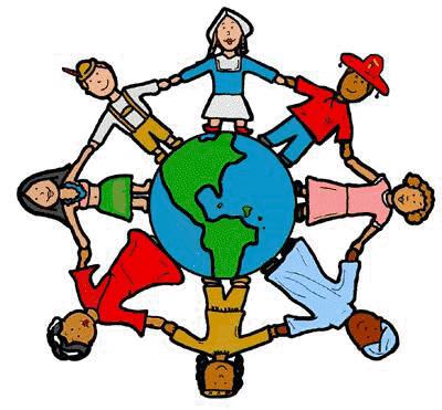 400x371 Free Clipart Children Around The World