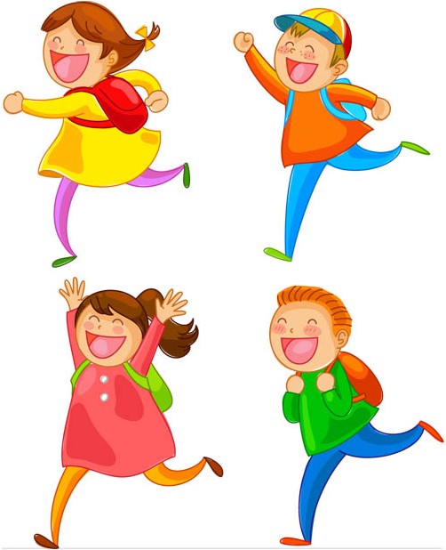 502x618 Children Back To School Vector Ai Format Free Vector Download