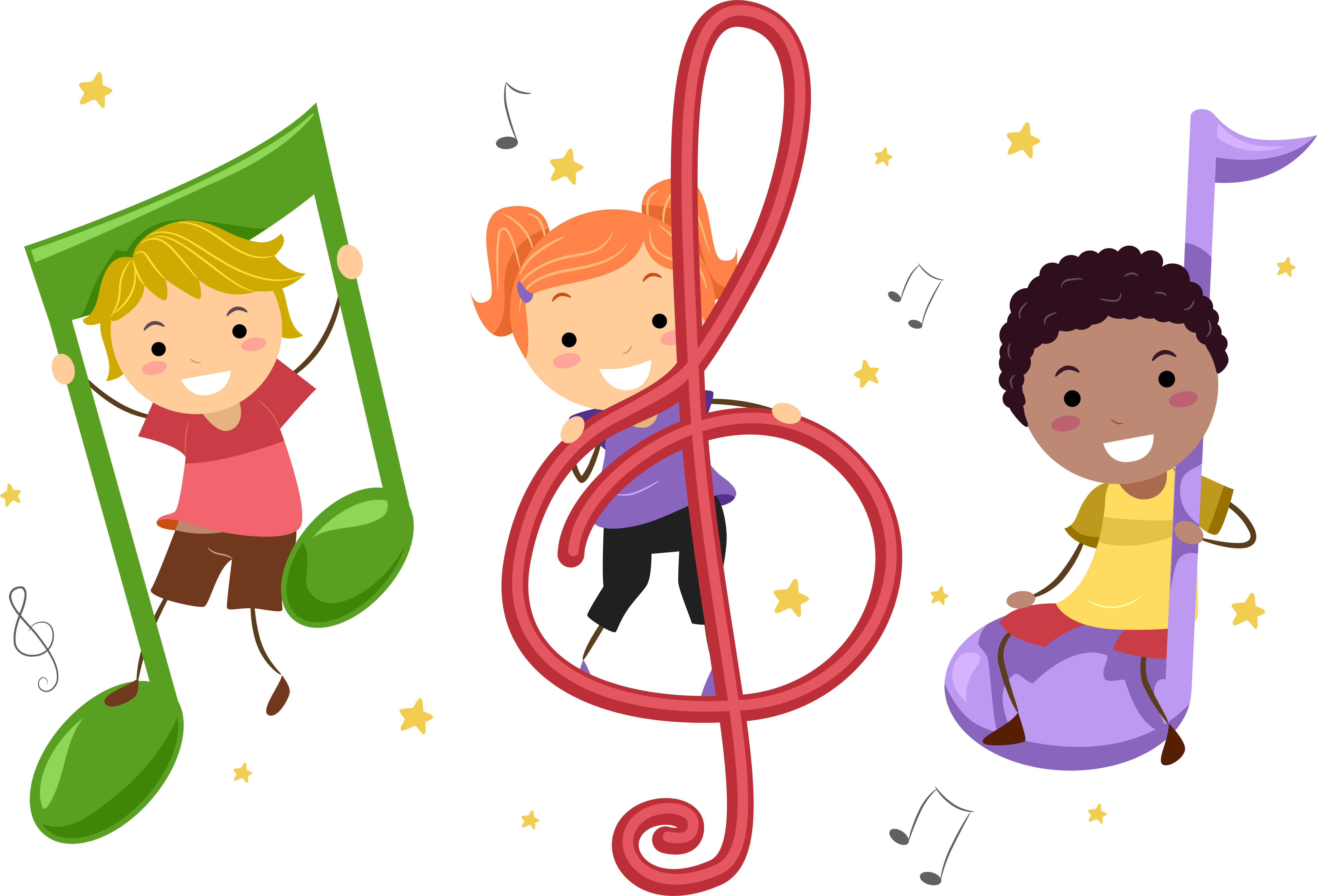 6154x4187 Kids Playing Musical Instruments Clipart Amp Kids Playing Musical