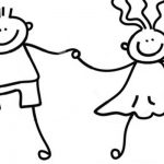 150x150 Children Playing Clipart Black And White Black And White Pictures