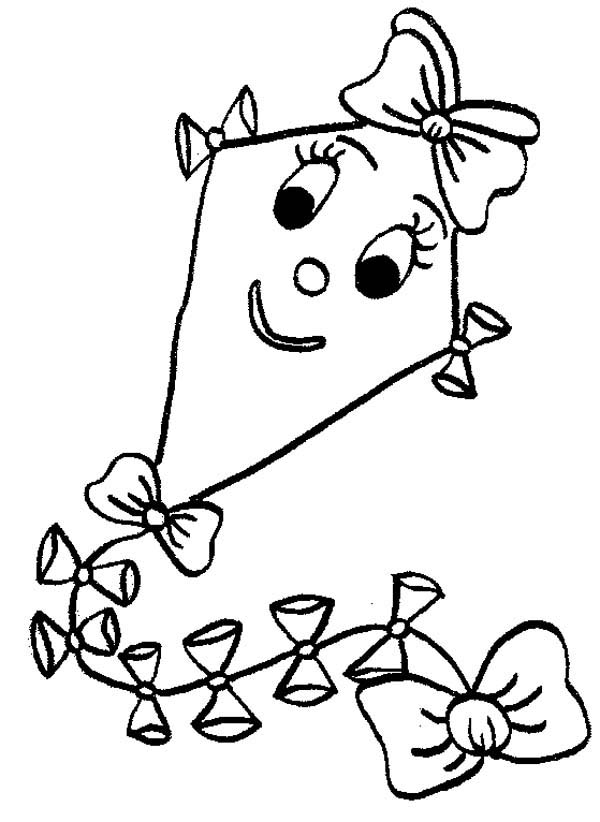 600x822 Black And White Kites Clip Art