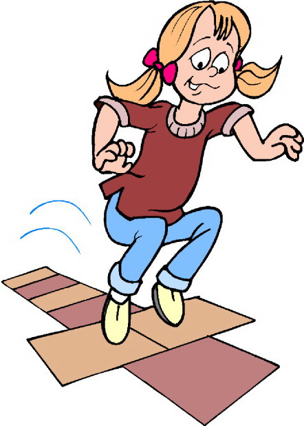 442x618 Free Children Playing Clipart Image