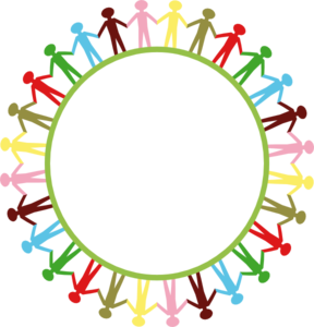 288x300 Circle Holding Hands Clip Art