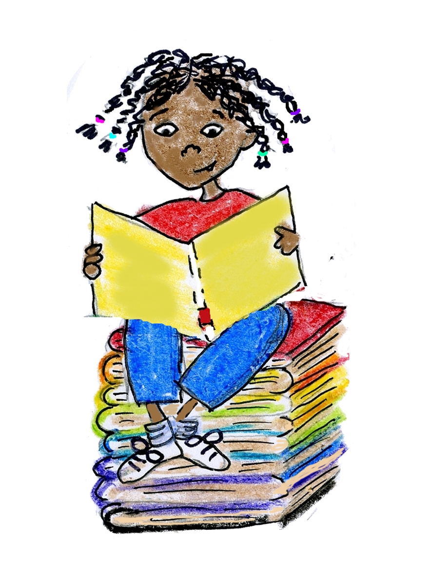 882x1152 Summer Books Cliparts