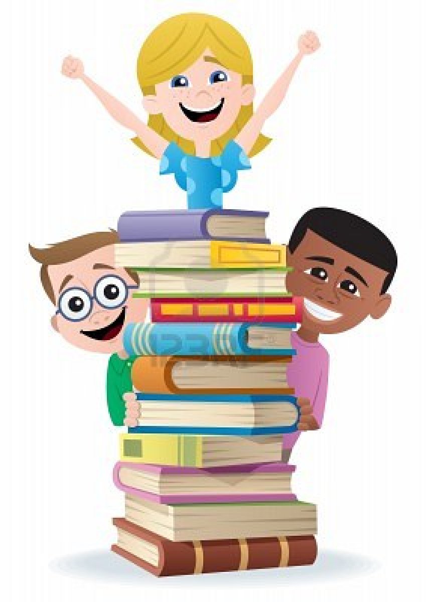 849x1200 Children Reading Book Clipart