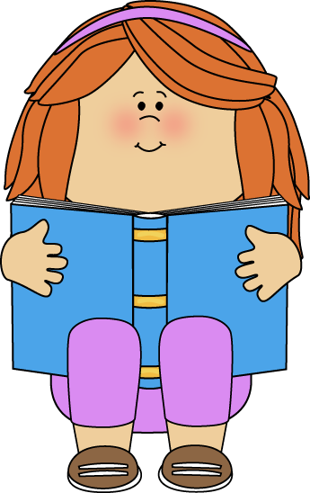 345x548 Free Clipart Of Kids Reading