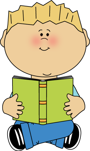 310x518 Kid Reading Book Clipart 101 Clip Art