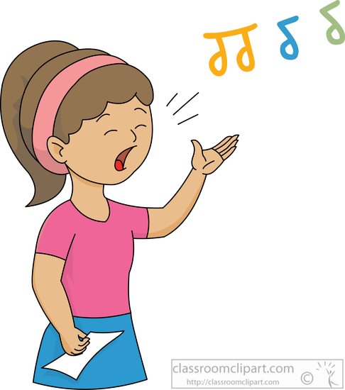 486x550 Song Clipart Singing Contest