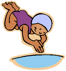 214x232 Clipart Of Swimming