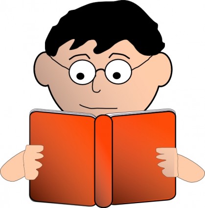 419x425 Free Children's Book Clipart Image