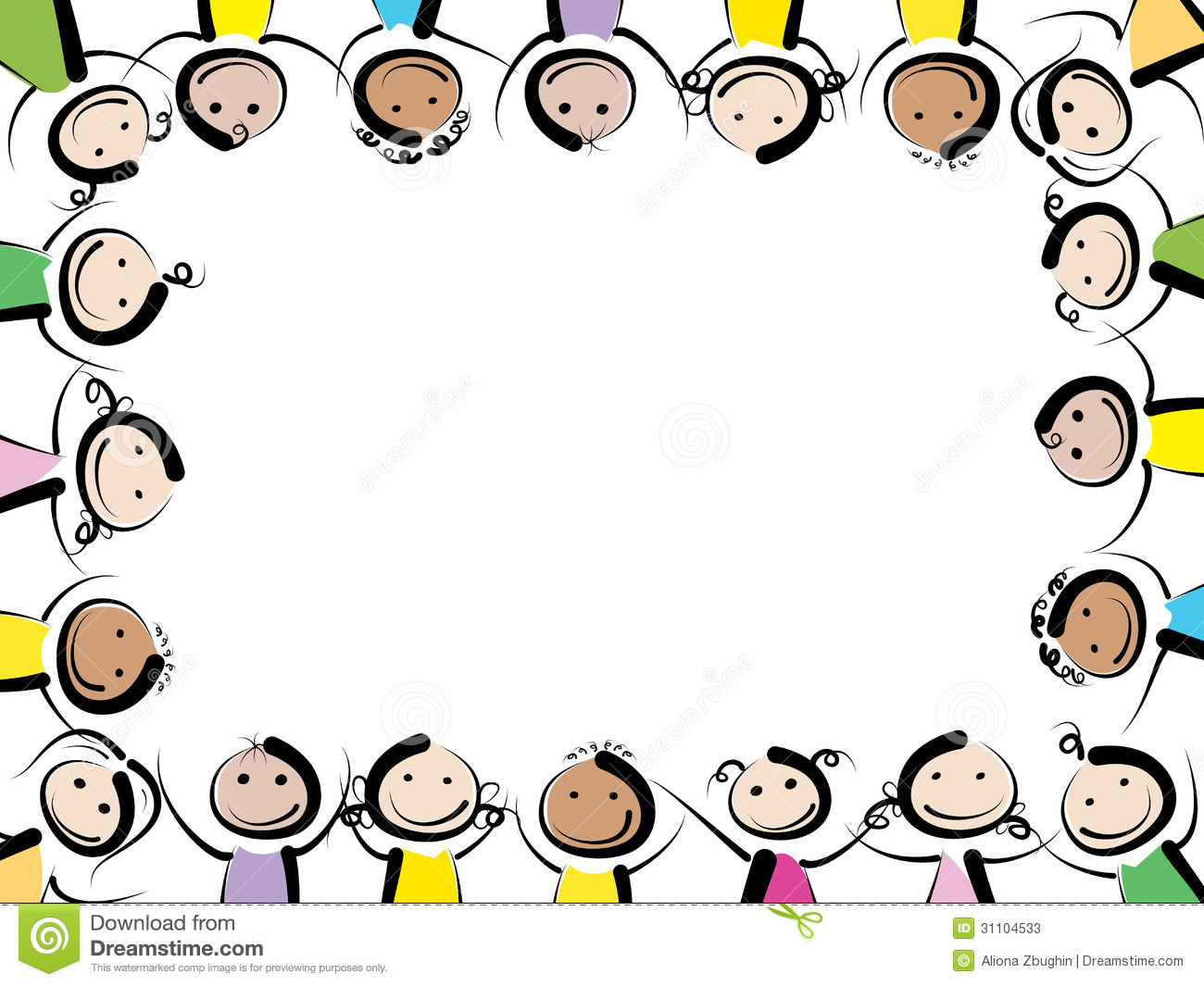 1300x1065 Children Border Clip Art Clipart Panda