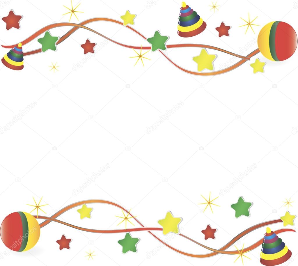 1024x914 Seamless Background From Childrens Toys Stock Vector Mihail39