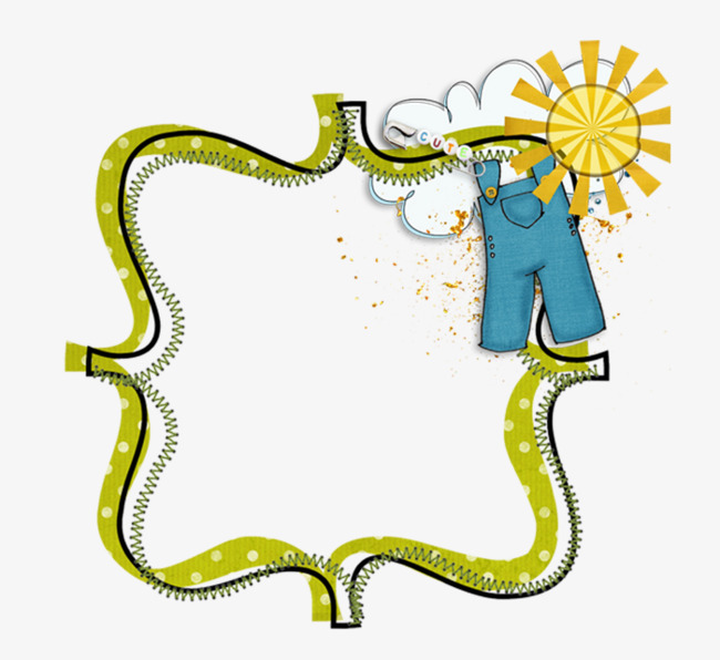 650x596 Children's Album Border Png Image For Free Download