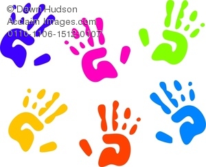300x243 Hand Clipart Children'S