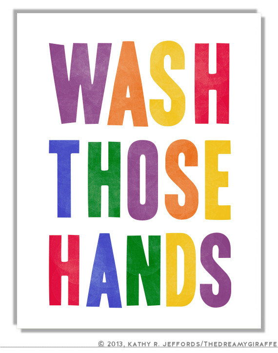 570x724 Kids Hand Washing Clipart