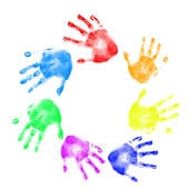 170x170 Free Handprint Clipart