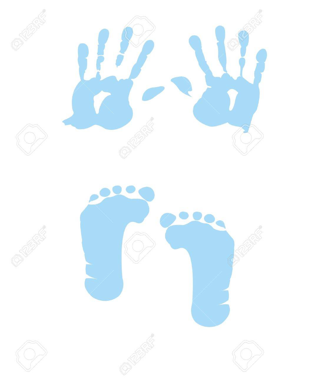 1114x1300 Images Baby Handprint Vector