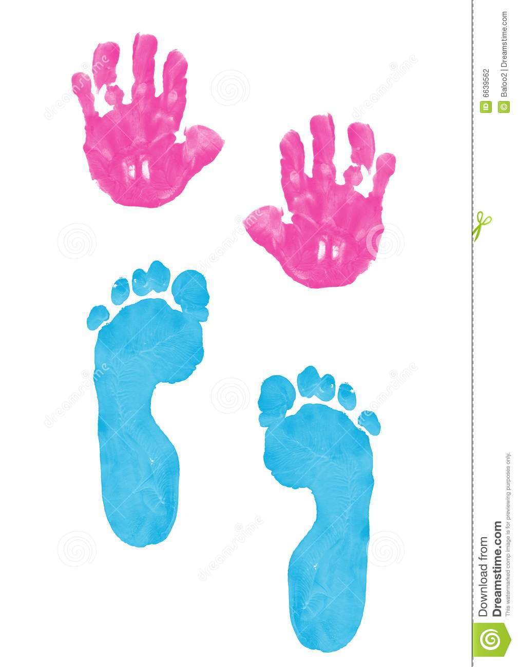 1009x1300 Baby Feet Or Hand Print Clipart
