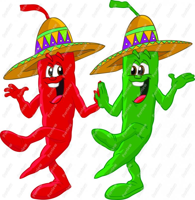 783x800 Chile Clipart Green Capsicum