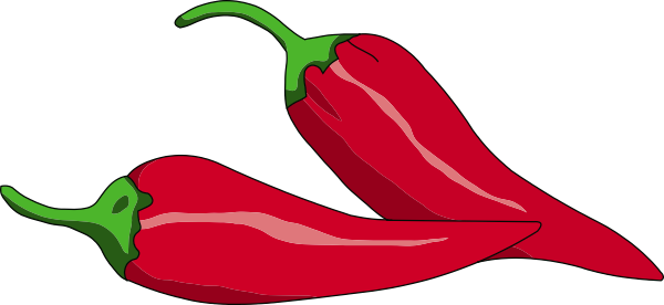 600x276 Peperoncino Reversed Clip Art