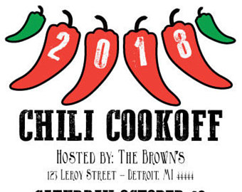 340x270 Chili Cook Off Invitation
